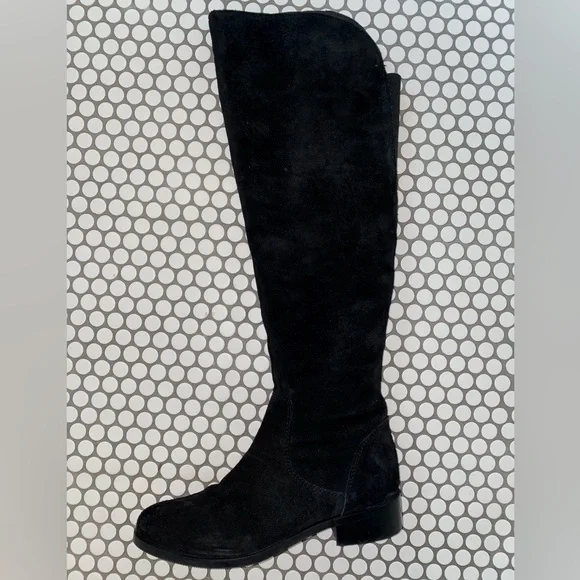 Oak boot in black suede Trench Boot - Black Oil Tan Roughout, Vibram Christy Sole  main image 3